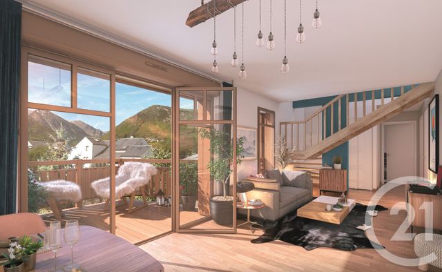 Appartement T4 &agrave; vendre - 4 pi&egrave;ces - 92,63 m2 - St Lary Soulan - 65 - MIDI-PYRENEES